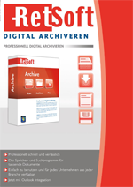 RetSoft Archiv Produktflyer | inactio.de